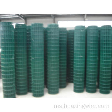 PVC bersalut holland wire mesh dikimpal pagar euro